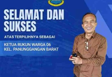 Ana Andriana (Bang Ari) Terpilih Sebagai Ketua RW 06 Kelurahan Panunggangan Barat